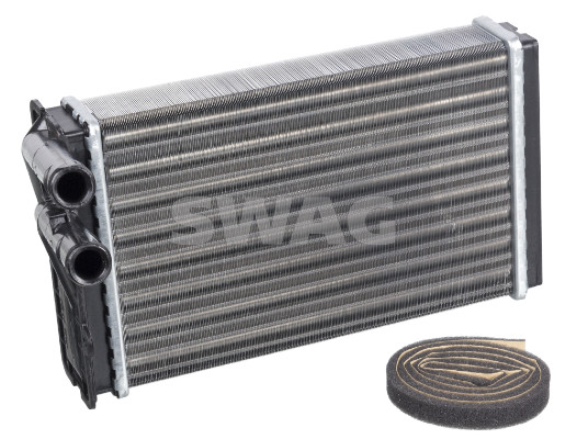 Scambiatore calore, Riscaldamento abitacolo - 30 91 4741 SWAG